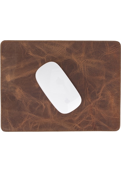 Desteksiz Deri Mouse Pad G2 Kahve