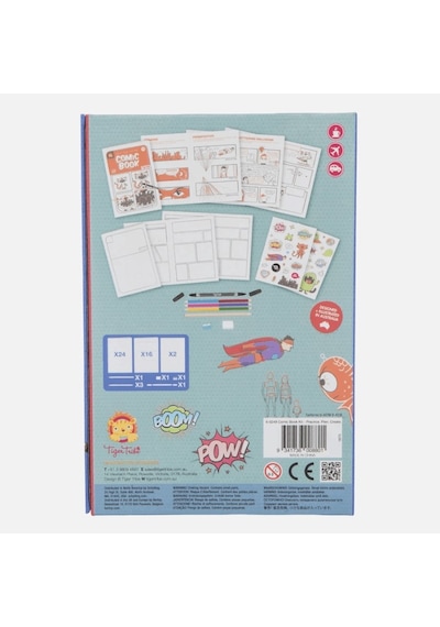 Tiger Tribe Comic Book Kit - Practice Plan Create
