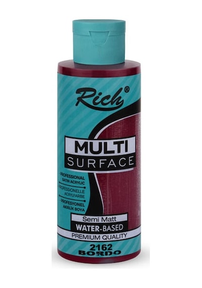 Rich Multi Surface Her Yüzey için Akrilik Boya 120 Cc. - 2162 Bor N11.1731