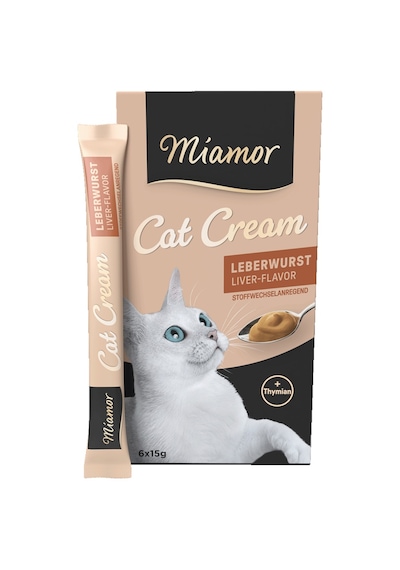 Mıamor - 649 - Cream Cığerlı Kedı Ödülü 6x15 Gr X - Spt-gld - 3 Adet