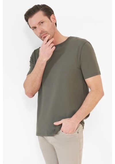 İntersivin Erkek T-shirt T-06 Haki