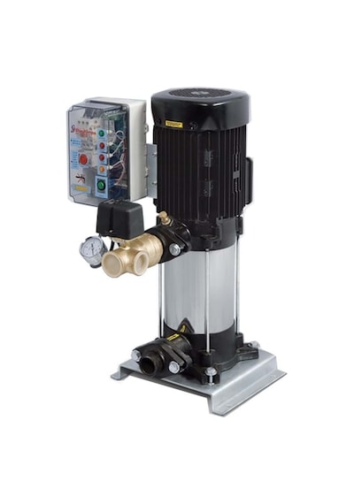 Hmc-8vc 1xtek Pompalı 2 Hp 220v Paslanmaz Dik Milli Kademeli Panolu Paket Hidrofor Su Pompası