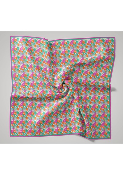 Silk Home Soft Eşarp 73092-31 Taş, Patina, Pembe, Gri, Turuncu, Bebe Mavi