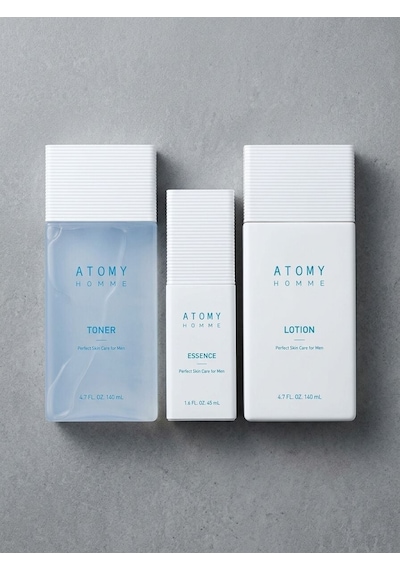 Atomy Homme 3 Lü Erkek Cilt Bakım Seti Toner Esans Losyon