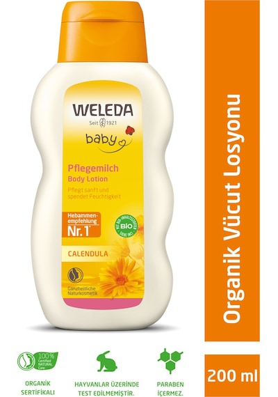 Weleda Organik Nemlendirici Vücut Losyonu 200 ML