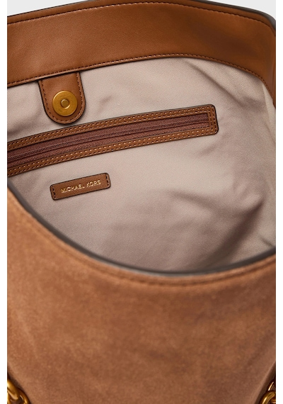 Michael Kors Zincir Detaylı Ayarlanabilir Askılı Süet Çanta 30t6auem8s230 Kadın Çanta 30t6auem8s 230 Taba