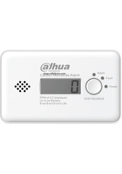 Dahua Hy-gc21b-w2 868mhz Kablosuz Karbonmonoksit Dedektörü Dahili Co Sensörü