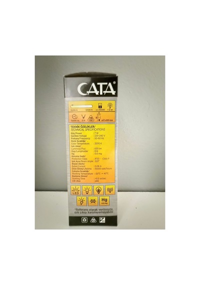 - 7 Watt E14 Duylu Led Mum Ampul - Gün Işığı - 5 Adet