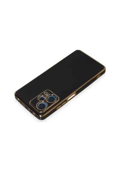 Xiaomi Redmi Note 12 Pro Plus Uyumlu Kılıf Volet Silikon - Siyah
