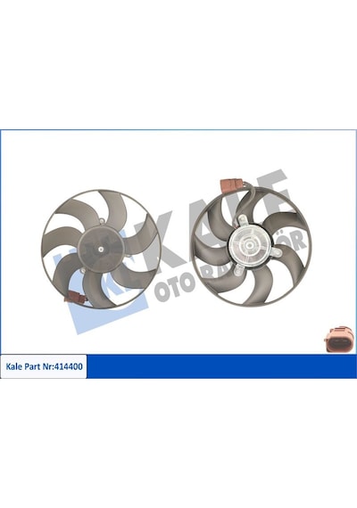 Kale 414400 Fan Motoru - Skoda Superb 2008- 1.4 Tsi 1k0959455dg - 1k0959455ct - 1k0959455es - 1k0959455r - 1kd959455a - 1kd959455e - 1td959455a