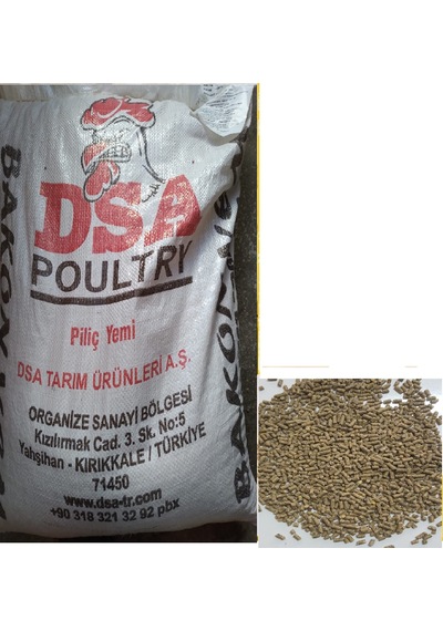 Dsa Etlik Piliç Yemi Pelet 5 KG