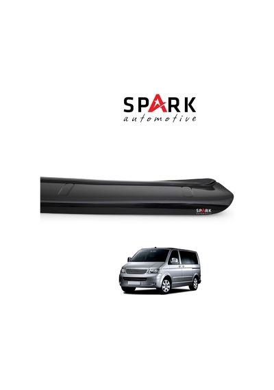 Volkswagen Transporter T5 2003-2009 Yıl Aralığı Uyumlu Arka Tampon Eşiği Parlak Siyah