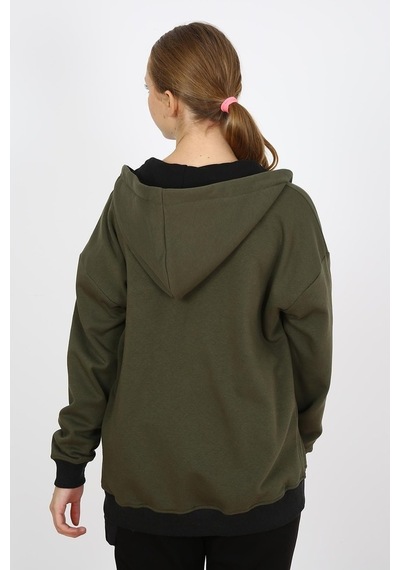 Alexander Gardi Alexandergardı Fermuarlı Kapüşonlu Sweatshirt (Un-501403)