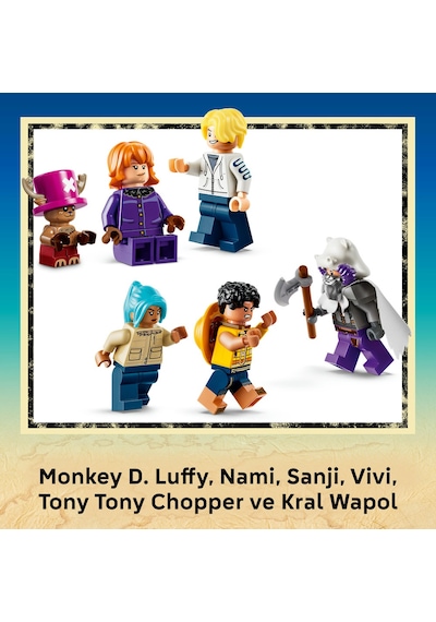 LEGO® ONE PIECE Drum Kalesi Savaşı 75645 - 9 Yaş ve Üzeri Çocuklar için Minifigür İçeren Yaratıcı Oyuncak Yapım Seti (1038 Parça)