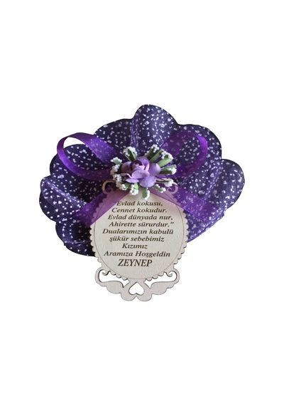 Ahşap Aramıza Hoşgeldin Bebeğim Hediyelik Dağıt. Magnet 25 Adet