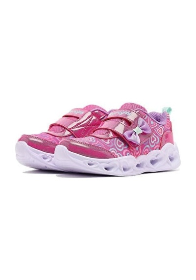 Skechers Heart Lıghts Boogıe Land Bebek Günlük Işıklı Ayakkabı 303258n-hpmt Pembe Renkli