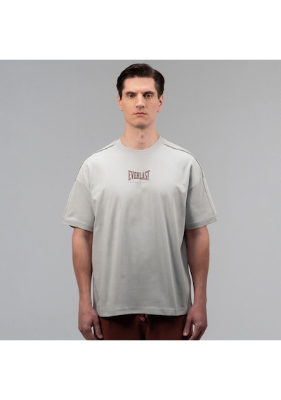 Everlast Boxing Heritage Oversize Gri Erkek T-shirt Tm0133 Gri