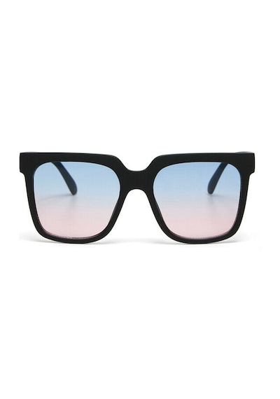 Okkia Roma Unisex Güneş Gözlüğü Siyah / Lens: Mavi/pembe Gradyan Siyah