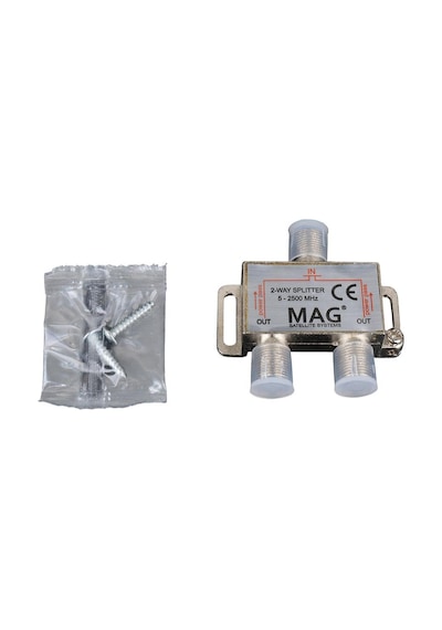Mag 1 İn 2 Splitter 5-2500 Mhz Bölücü Tv Anten Çoklayıcı 1 Giriş 6 Çıkış Dağıtıcı