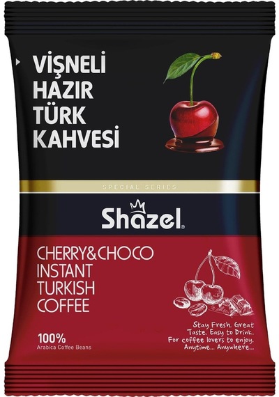 Shazel Vişneli Hazır Türk Kahvesi 100 G