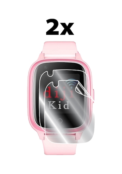 Dijikid 4.5g Akıllı Çocuk Saati İle Uyumlu Ipg Hydrogel Ekran Koruyucu 2 Adet