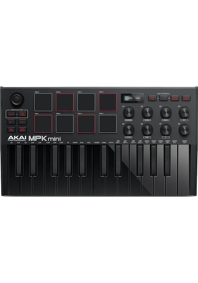 Akai Mpkmını 3 Black Midi Klavye