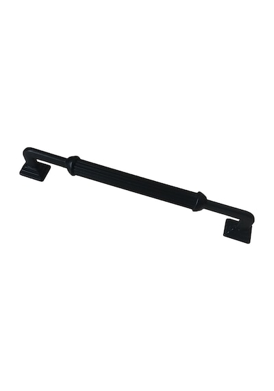 Mobaksaksesuar Kare Ayaklı Sütun Boru Kulp Siyah 160 Mm