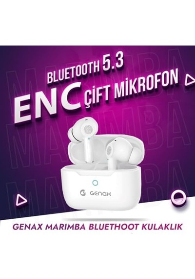 Pro Model Bluetooth Kulaklık Çift Mikrofon Net Ses Gürültü Azaltma