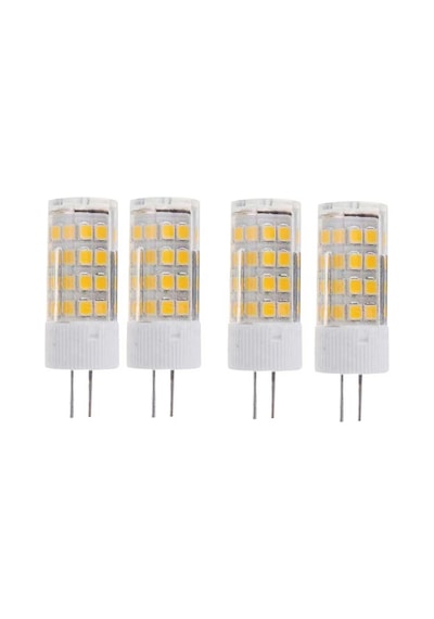2,5 W - 220 V Ledli Kapsül Ampul G4 Duylu İğne Bacaklı Led Ampul Gün Işığı 4 Adet