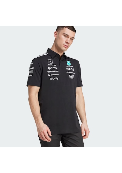 Adidas Mercedes Amg Petronas Erkek Tişört C-adıjw5391e50a00 Siyah
