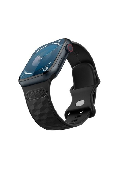 Kordon Bandı İle Apple Watch İçin 3 Boyutlu Tasarım Açık Mavi