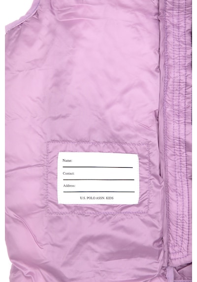 U.S. Polo Assn. Kız Çocuk Lila Kapitone Şişme Yelek 50313049-VR034 U.S. Polo Assn. Kız Çocuk Lila Kapitone Şişme Yelek 50313049-VR034