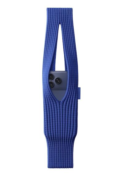 Nihcase Apple Uyumlu iPhone 15 Pro Kılıf Örgü Şık Tasarım Pokket Hasır Small 40cm Kılıf