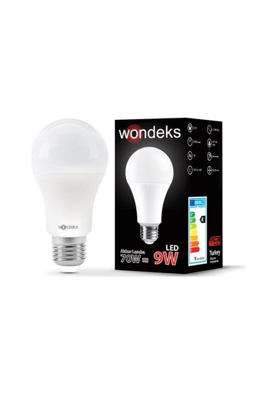 Led Ampul E27 220V 9W Beyaz + 2W Kırmızı Çift Renk Wondeks