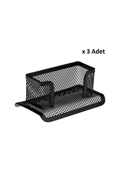 Bigpoint Metal Perfore Kartvizitlik Siyah X 3 Adet