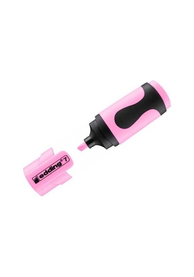Edding Mini Fosforlu Kalem Pastel Pembe Col.138 Pastel Pembe