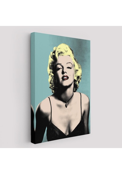 Marilyn Monroe Sarı Saçlı Kadın Modern Duvar Sanatı-5251