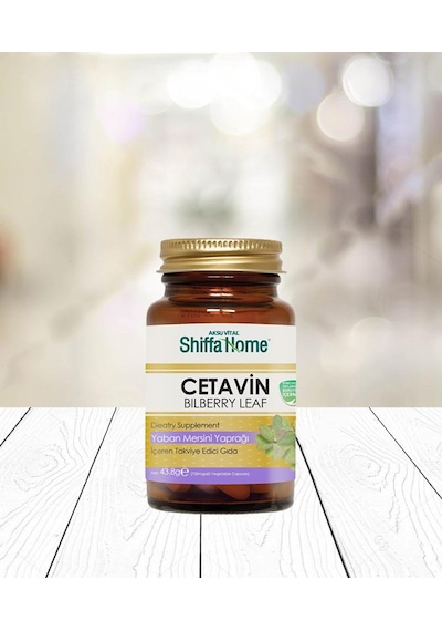 Cetavin Shiffa Home Yaban Mersini Yaprağı 60x730 MG