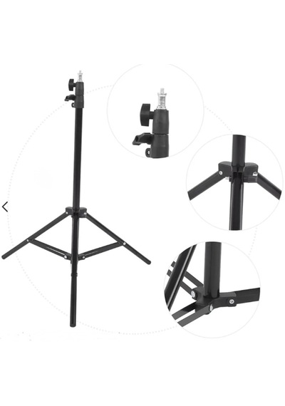 Stüdyo Fotoğraf Çekimleri İçin 210 Cm Uzunluğunda Tripod