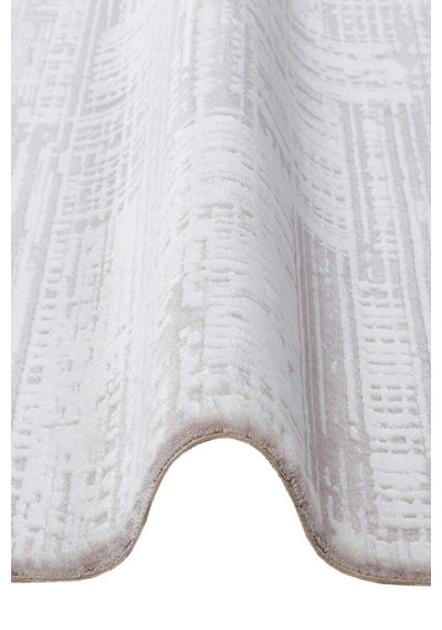 Alya Modern Tasarım Makine Oval Halı 20440 Kemik Kemik-krem