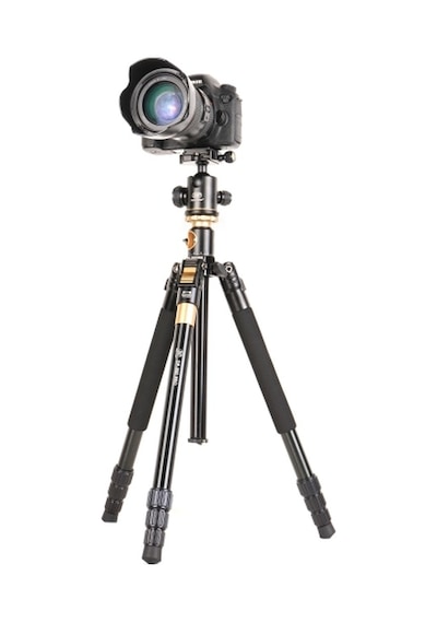 Dp-800 Pro Traveler Seyahat Tipi Yatay Dikey Makro Fotoğraf Monopod Ve Video Slr Kamera Tripod