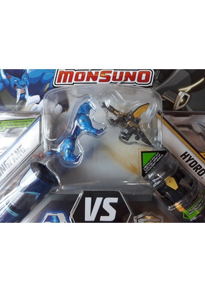 Monsuno Longfang Hydro 2 Figür 2 Kapsül Oyun Kartı Pro Set