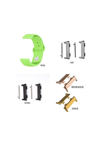 Oppo Watch Kordon 41Mm 46 Mm Kordon Silikon Kayış