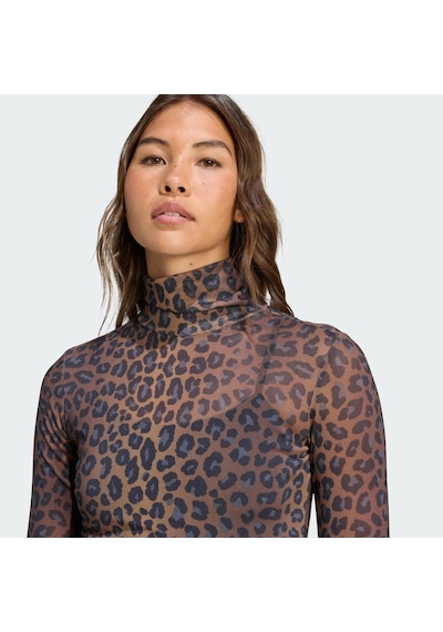 Adidas Leopar Kadın Tişört C-adıjw2772b30a00 Kahverengi