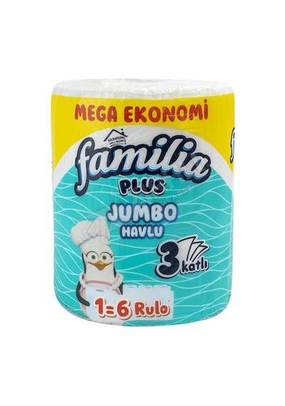 4 Adet Familia Jumbo Kağıt Havlu
