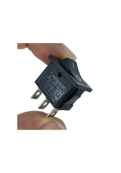 Ic-125 Mini Işıksız Yaylı Anahtar Off-mom 3p