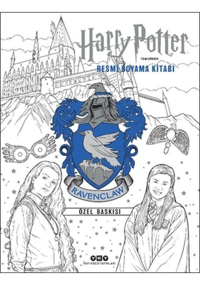 Harry Potter Filmlerinden Resmi Boyama Kitabı Renclaw Özel Baskısı Sarı