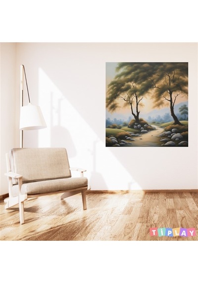 Minimalist Doğa Ve Manzara Doğal Yaşam Çerçevesiz Pvc Tablo