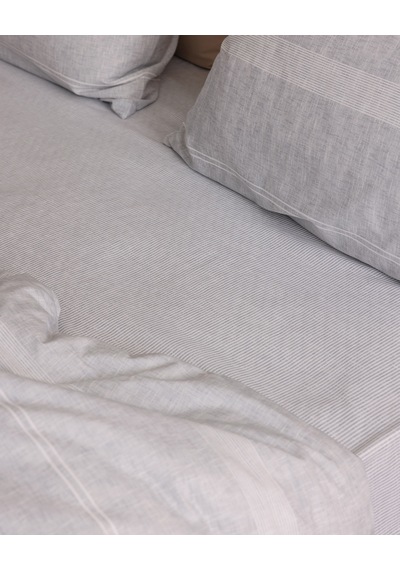 Madame Coco Boswell Çift Kişilik %100 Pamuk Ranforce Baskılı Çarşaflı Nevresim Takımı - Gri 8684427303191 Çok Renkli