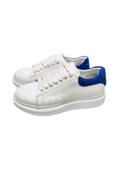 Beyaz Erkek Sneaker Siyah